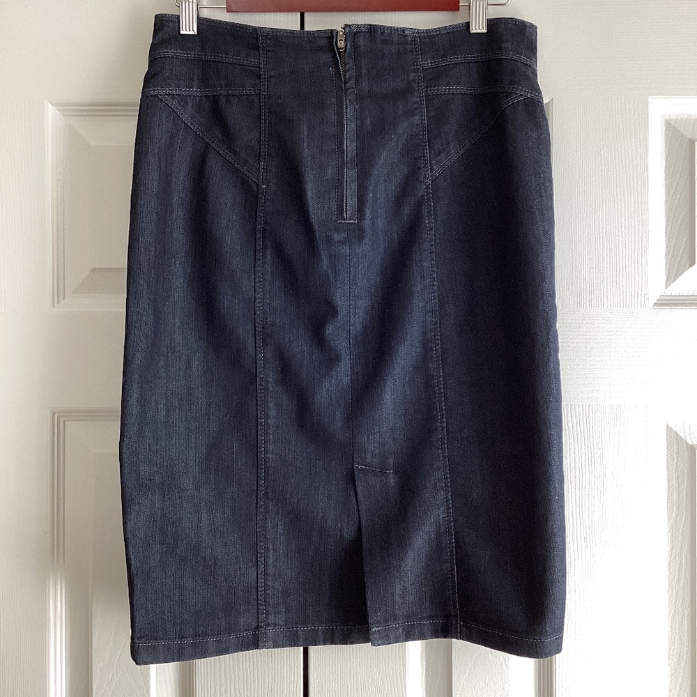 Ann Taylor Denim Skirt - Picture 4 of 8
